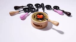 Bronze Spoon Vintage Craft Supplies Fire Paint Heating Decorative Tool Furnace Seal Wax Particle DIY Manual Scrapbooking SB009