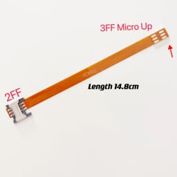 2FF Standard SIM Card Extension Converter to 3FF Micro 2FF Standard 4FF Nano SIM Card FPC Soft Cable Extender 148mm Adapter