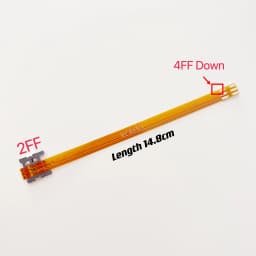2FF Standard SIM Card Extension Converter to 3FF Micro 2FF Standard 4FF Nano SIM Card FPC Soft Cable Extender 148mm Adapter