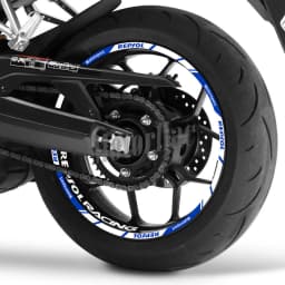 For Repsol CBR CBR650rr Reflective Motorcycle Wheel Sticker Rim Stripe Decal 17" Hub Tape Accessories Waterproof 2023