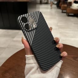 carbon fibre phone case for iphone 17 16 15 14 13 12 11 pro max hard back cover for iphone x xs max Ultra thin camera protection