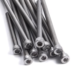 M3 M4 M5 M6 M8 M10 Hex Socket Bolt 304 Stainless Steel Full Tooth Cup Head Hexagon Allon Long Machine Screw Length 50-150mm