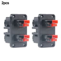 2Pcs For Plug Mounting Bracket Panel 30A 600V Outdoor Power Plug Single Pole Four-position