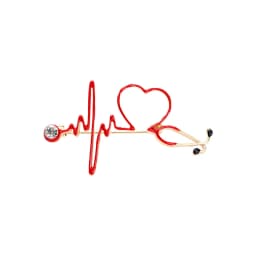 Heartbeat Stethoscope Enamel Pins Custom Electrocardiogram Medical Brooch Lapel Badge Bag Cartoon Jewelry Gift for Kids Friends