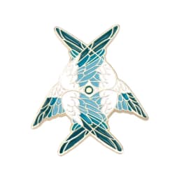 Angel Wings Enamel Pin Seraphim Pure Wings Lapel Pin Decorative Jewelry Brooche Cartoon Animal Accessories Badge for Friend Gift