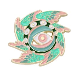 Angel Wings Enamel Pin Seraphim Pure Wings Lapel Pin Decorative Jewelry Brooche Cartoon Animal Accessories Badge for Friend Gift