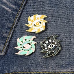 Angel Wings Enamel Pin Seraphim Pure Wings Lapel Pin Decorative Jewelry Brooche Cartoon Animal Accessories Badge for Friend Gift