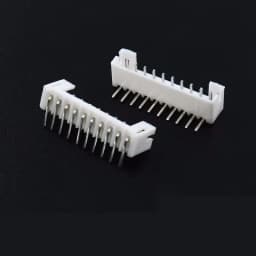 100PCS JST PH 2.0 2P 3P 4P 5P 6P 7P 8P 9P 10P 11P 12 Pin Header PH2.0 2mm Connectors Leads PH-AW PH-Y Curved Pins Male Shell