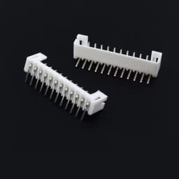 100PCS JST PH 2.0 2P 3P 4P 5P 6P 7P 8P 9P 10P 11P 12 Pin Header PH2.0 2mm Connectors Leads PH-AW PH-Y Curved Pins Male Shell