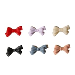 50pcs Long Pink Resin Bow Nail Art Charm 3D Kawaii Frosted Fairy Nail Bows Decor Parts DIY Japanese Design Nail Accessories