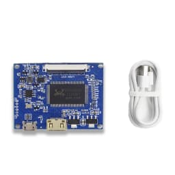 7 Inch 1024*600 Screen Display LCD Monitor Driver Control Board Mini HDMI-Compatible For Lattepanda,Raspberry Pi Banana Pi PC