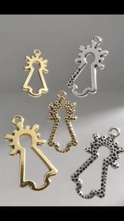 30pcs 25*13mm Hollow out NTRA SRA DEL Charms Pendant EF1841