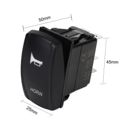 24V 12V Car Light Toggle Switch LED Rear Front Lamps Buttons Automotive Accessories For Boat Caravan Trailer Truck ATV Polaris