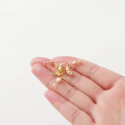 20pcs/lot 14K 18K Gold Color Shell Shape Necklace Calotte Cover Beads With Hook End Crimp Beads For DIY Jewelry Making Supplies