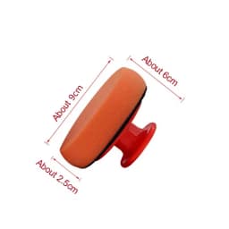 Car Waxing Handle Polishing Tool Car Wash Sponge Car Beauty Care Products Waxing Sponge Suit Car Cleaning Accessories for Car
