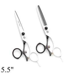 Professional Hairdressing Scissors 5.5" 6" Purple Dragon JP 440C Swivel Thumb Hair Cutting Scissors Barber Thinning Shears Z9019