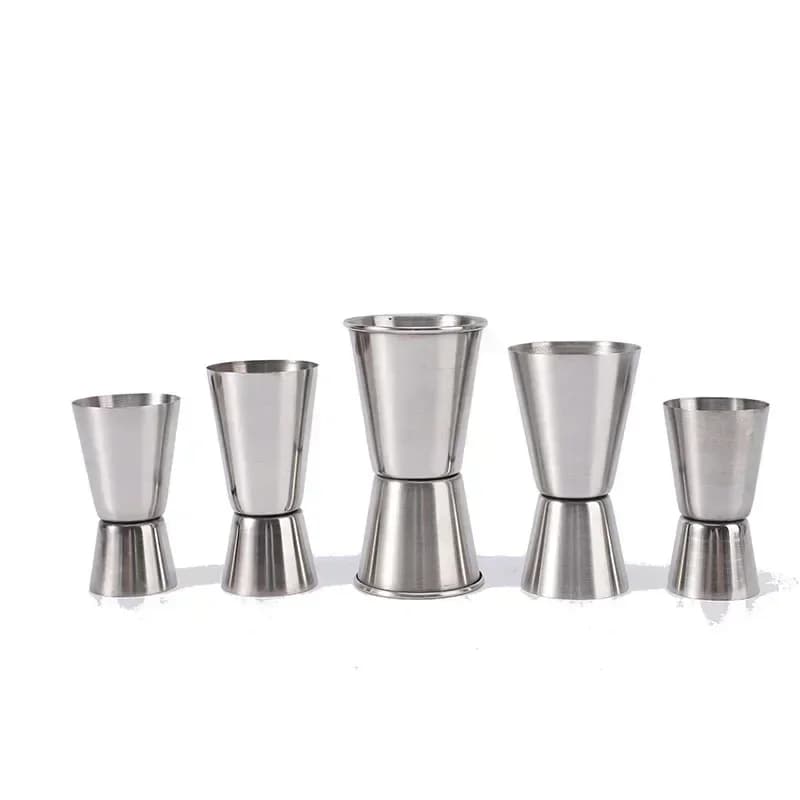Double Side Measuring Cup Cocktail Drink Wine Shaker Stainless Mojito Bar Accessories Kitchen Gadget Bar Tools Cocktail Shaker