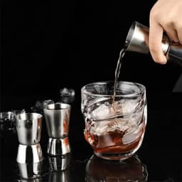 Double Side Measuring Cup Cocktail Drink Wine Shaker Stainless Mojito Bar Accessories Kitchen Gadget Bar Tools Cocktail Shaker