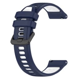Two-Color Silicone Strap For Garmin Forerunner 265 265S 255S 255 Vivoactive 5 Replacement 18mm 20mm 22mm Watch Band