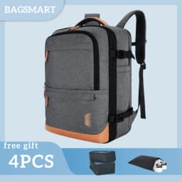 BAGSMART 17.3'' Laptop Backpack 4Pcs 40L Travel Cabin Backpack Airline Carry On Luggage Backpack Suitcase with Packing Cubes
