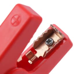 100A Crocodile Alligator Clips Car Battery Insulated Clip Clamp Connector For Electrical Battery Chargers 2pcs
