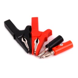 100A Crocodile Alligator Clips Car Battery Insulated Clip Clamp Connector For Electrical Battery Chargers 2pcs