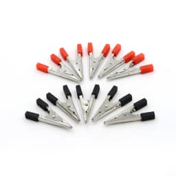 100A Crocodile Alligator Clips Car Battery Insulated Clip Clamp Connector For Electrical Battery Chargers 2pcs
