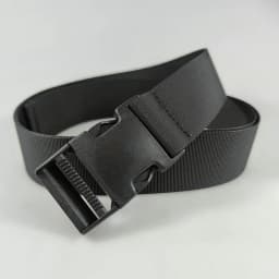 Plastic Buckle Nylon Strap for Men's Outdoor Military Training Canvas Belt 100/110/120cm Available Black