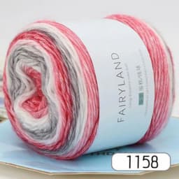 100g Rainbow Woollen Yarn New Soft Hand Woven Cake Yarn Hat Scarf Sweater Dyeing Crocheting Fancy Blend Yarn