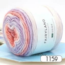 100g Rainbow Woollen Yarn New Soft Hand Woven Cake Yarn Hat Scarf Sweater Dyeing Crocheting Fancy Blend Yarn