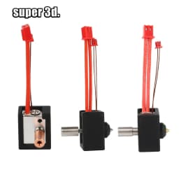 Upgrade Hotend Kit For Ender 3 S1 Pro CR-10 Smart Bimetal Heat Break Throat 24V 40W 50W Extruder Kit J-head 1.75mm 3D Parts