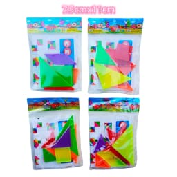 20 Pcs Mini Tangram Puzzles Game Kids Birthday Baby Shower Party Favors Keepsake Pinata Fillers Kindergarten Carnival Prizes