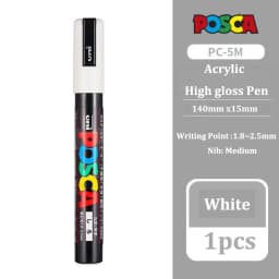 1pcs UNI Posca Graffiti Advertising Marker Art Supplies PC-1M 3M 5M Graffiti Acrylic Marker POP Poster Pen / Permanent Paint Pen