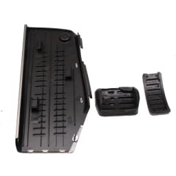 LHD Car Pad Foot Rest For Volkswagen Polo VW Golf 4 Bora Beetle RSi GTI R32 For Audi A3 SEAT Stainless Steel Pedal Pad