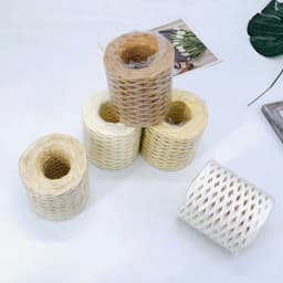 Raffia Yarn Paper Rope 200m Rafia for Knitting Hand-knitted DIY Baking Packaging Scrapbooking Twine Party Craft Crochet Thread