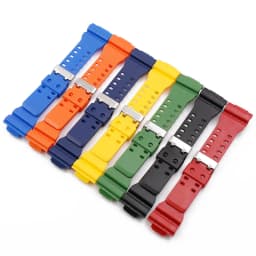 Multi Color Resin Strap for G-SHOCK GA-110GB GA-100 GD120 GA400 GA-700 Steel Buckle on PU Strap for Sports Watch