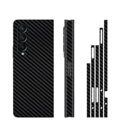 Plain Color Sticker for Samsung Galaxy Z Fold7 6 5 4 3 Back Screen Protector Hing Side Skin 3 in 1 Protective Film Fold4