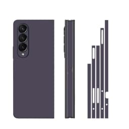 Plain Color Sticker for Samsung Galaxy Z Fold7 6 5 4 3 Back Screen Protector Hing Side Skin 3 in 1 Protective Film Fold4