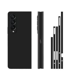 Plain Color Sticker for Samsung Galaxy Z Fold7 6 5 4 3 Back Screen Protector Hing Side Skin 3 in 1 Protective Film Fold4