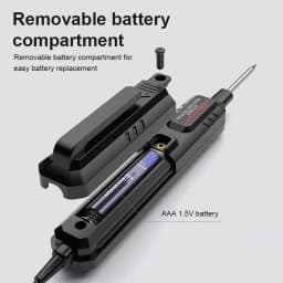 HT86A Car Voltage Detector Pen Automobile Fault Maintenance Circuit Tester Digital Backlight Car Fuse Diagnostic Probe Tools
