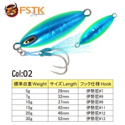 Metal Jig Fishing Lure Slow Pitch Jig 7 15 20 30G Rockfishing Slow Shore Metal Jig Ultra Jig Casting Jigging Lure Pesca