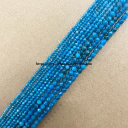 Semi-precious Stone 2 3 4MM Small Diamond Cuts Faceted A Grey Labradorite Round Loose Beads 15" Pick Size For Jewelry Making DIY