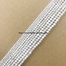 Semi-precious Stone 2 3 4MM Small Diamond Cuts Faceted A Grey Labradorite Round Loose Beads 15" Pick Size For Jewelry Making DIY