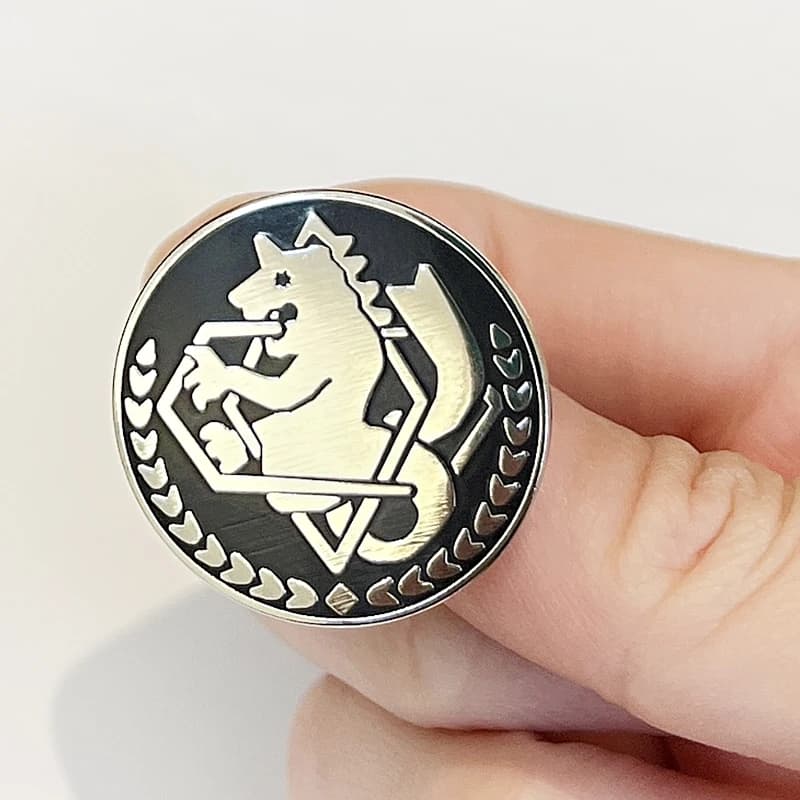 Fullmetal Alchemist Edward Elric Pocket watch pattern enamel pin anime button badge brooches Jewelry Accessories for backpack