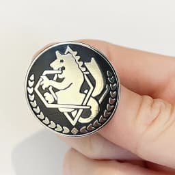 Fullmetal Alchemist Edward Elric Pocket watch pattern enamel pin anime button badge brooches Jewelry Accessories for backpack