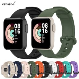 Strap For Xiaomi Mi Watch Lite band Silicone SmartWatch Replacement watchband correa Bracelet mi watch lite Redmi Watch strap