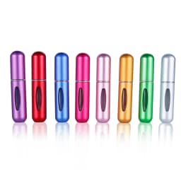 5ml Bottom Charge Perfume Refillable Bottle Liquid Container For Cosmetics Spray Bottling Dispenser Press Head Portable Travel