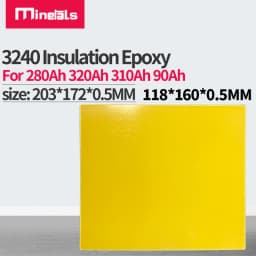 3240 Insulation Epoxy Plate Insulator 203*172*0.5mm 118*160mm for 280Ah 230AH 320Ah 310Ah 90Ah 100Ah Lifepo4 Battery Pack DIY
