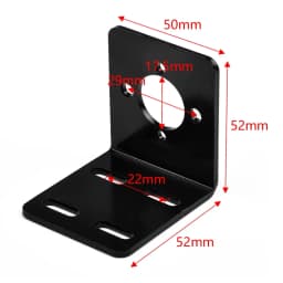 Motor Mount Bracket Universal Straight Plate Fixing Mounting Bracket Holder For 380 550 545 555 755 775 RC Spare Parts