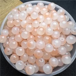 8mm Glass Beautiful Multicolor Beads Handmade Diy Bracelet Bracelet Jewelry Handmade Loose Beads Accessories Wholesale Material